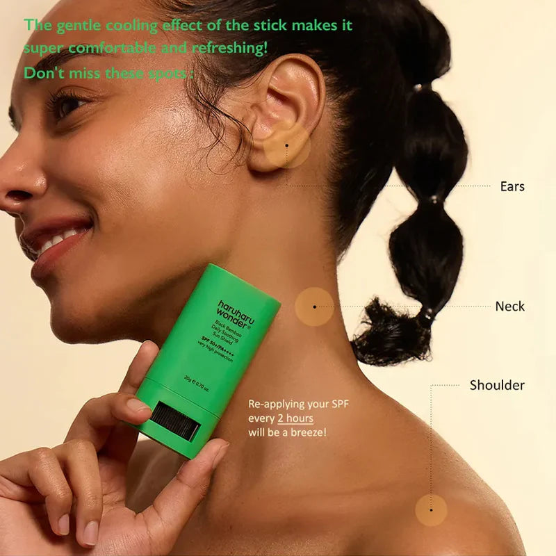 BLACK BAMBOO DAILY SOOTHING SUN SHIELD