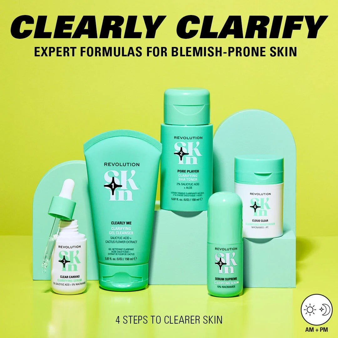 REVOLUTION SKIN CLEARLY CLARIFY 4 STEP STARTER KIT