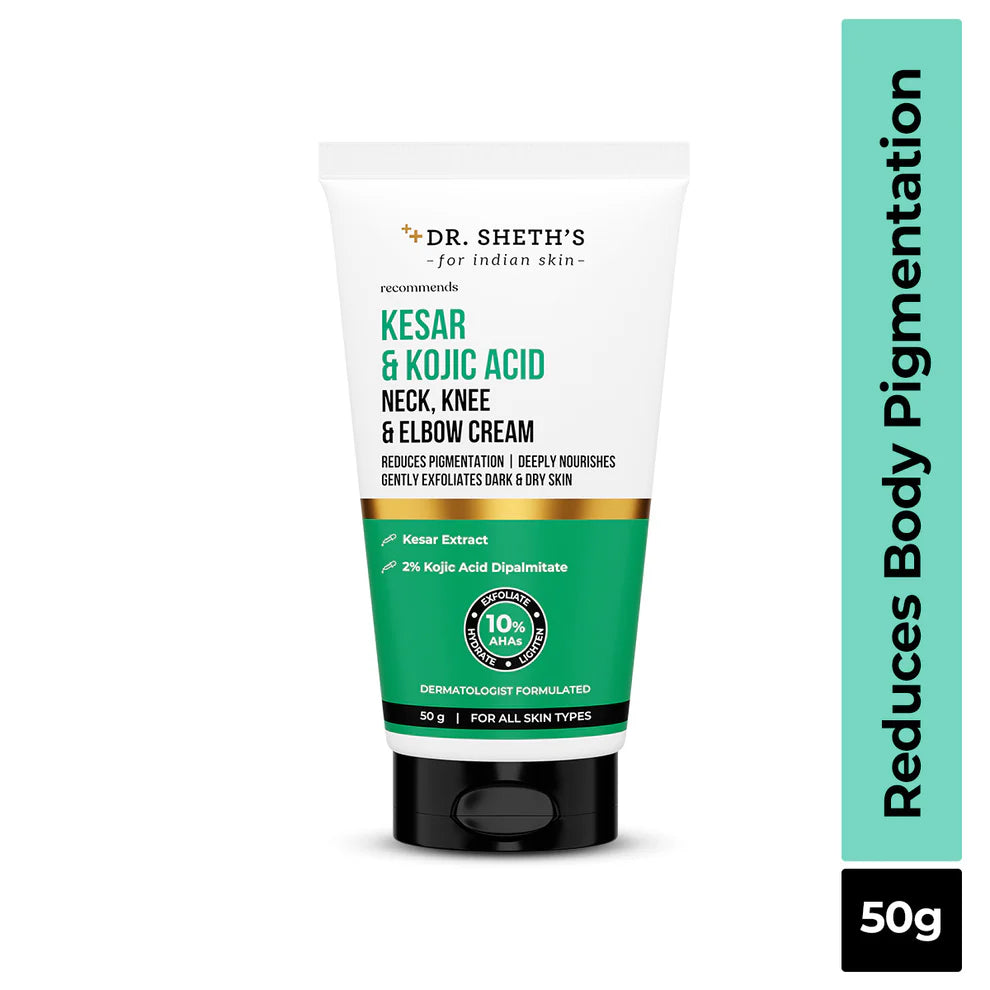 KESAR & KOJIC ACID NECK, KNEE & ELBOW CREAM 50G