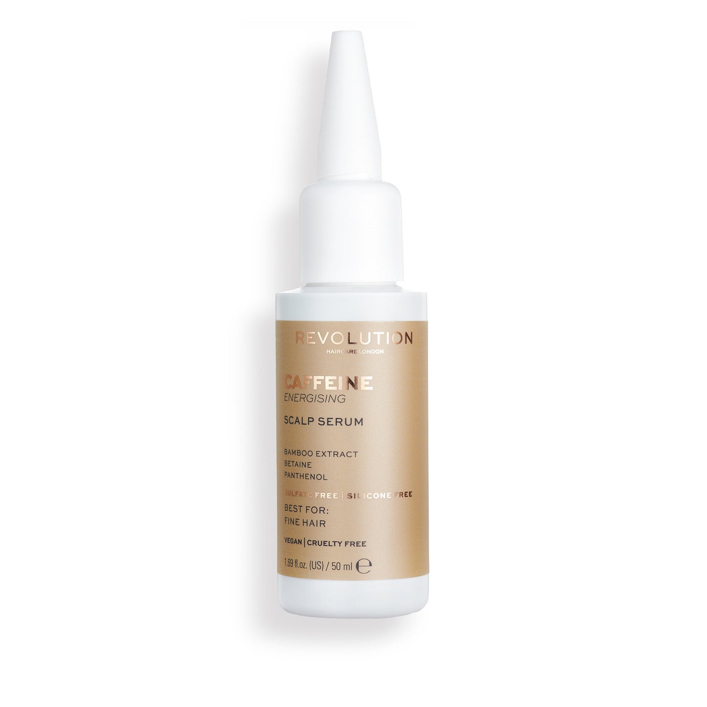 REVOLUTION HAIRCARE CAFFEINE ENERGISING SCALP SERUM FOR FINE HAIR