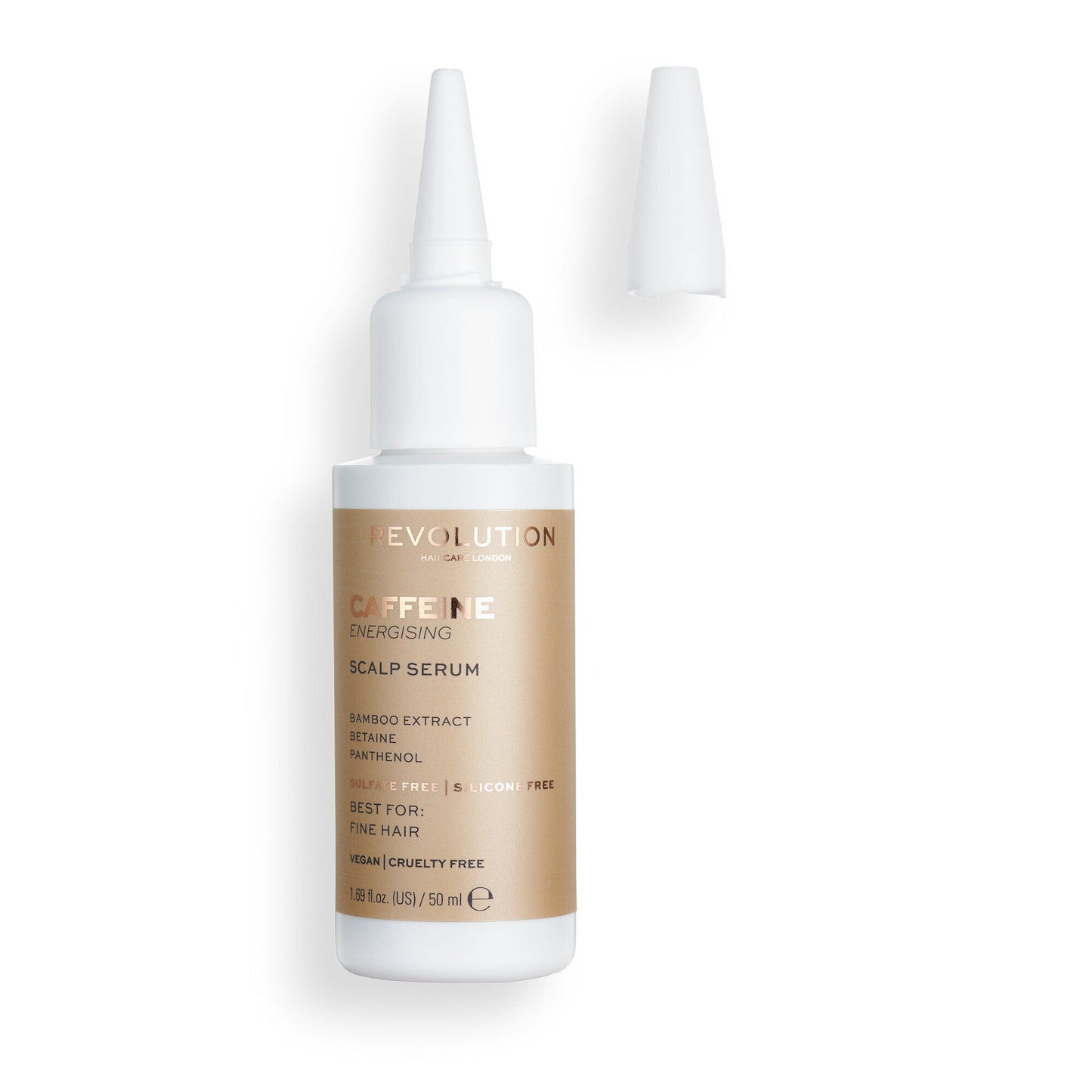 REVOLUTION HAIRCARE CAFFEINE ENERGISING SCALP SERUM FOR FINE HAIR