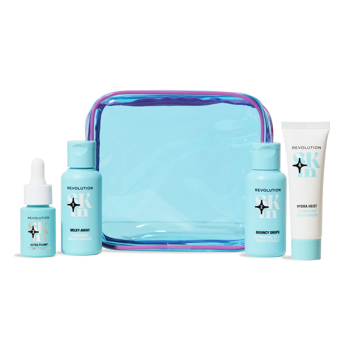 REVOLUTION SKIN HAPPY HYDRATE 4 STEP STARTER KIT