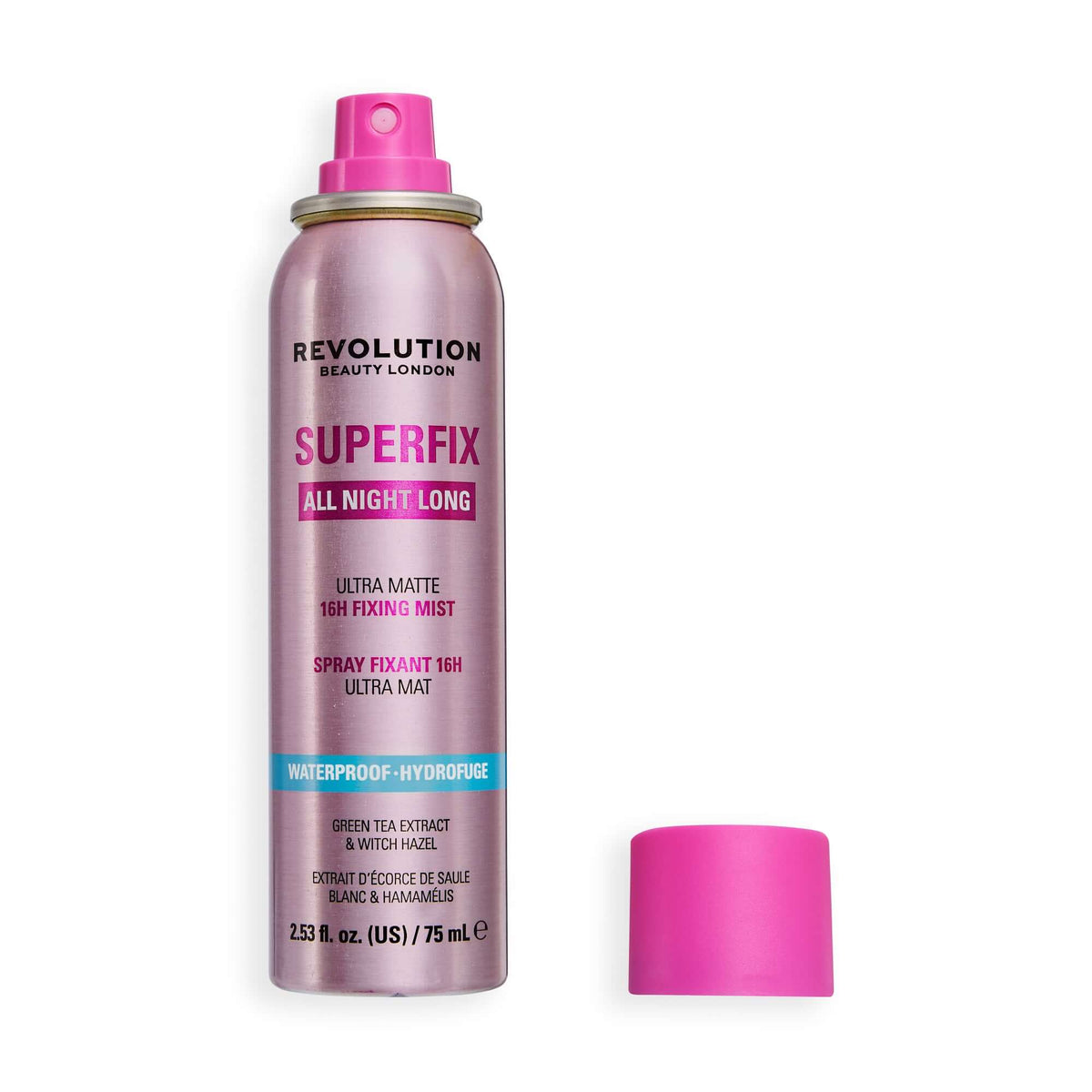 Revolution Superfix All Night Long Waterproof Fixing Mist 75ml — photo 2