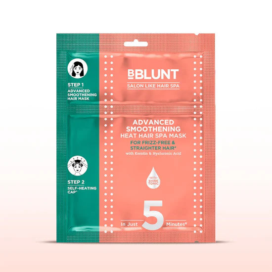ADVANCED SMOOTHENING HEAT HAIR SPA MASK WITH KERATIN & HYALURONIC ACID 70G