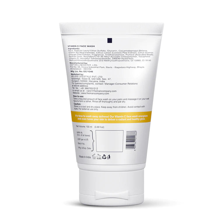 VITAMIN C FACE WASH | VITAMIN C & NIACINAMIDE