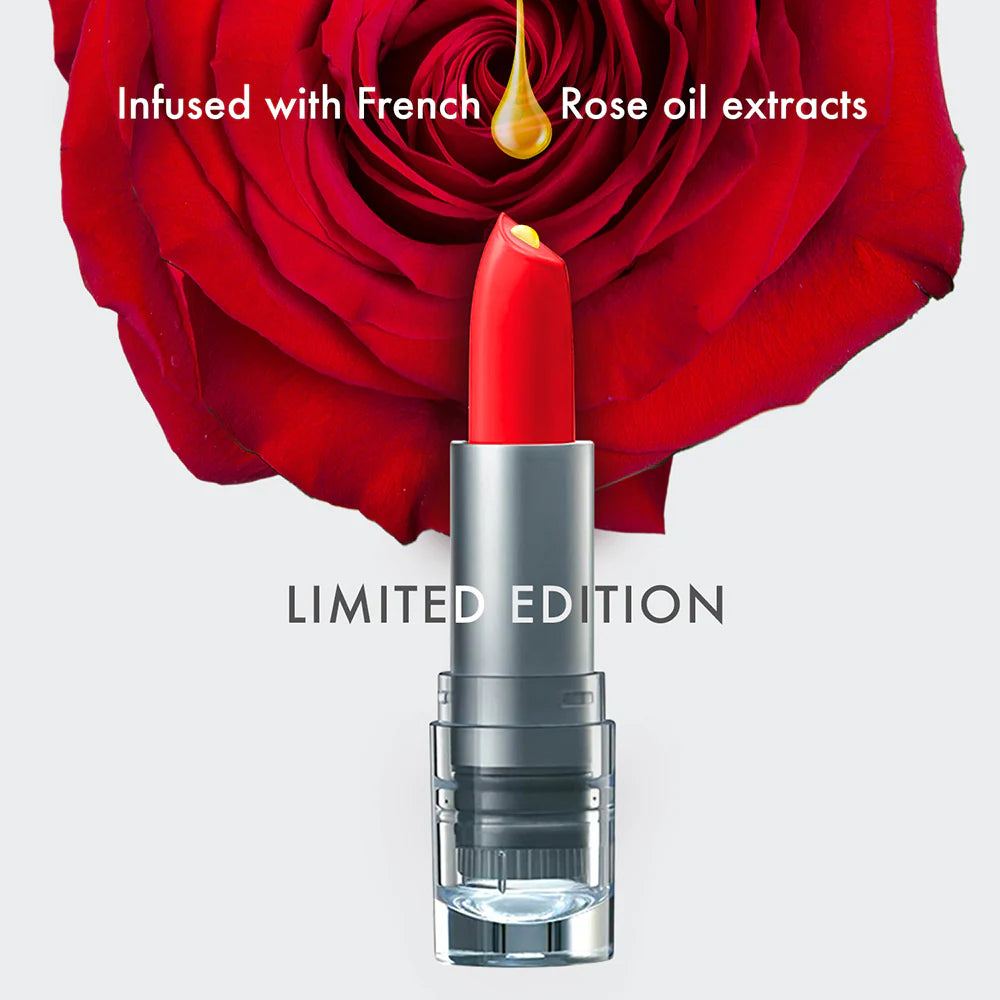 LAKME FOREVER MATTE LIPSTICK, MADE WITH FRENCH ROSE OIL EXTRACTS
