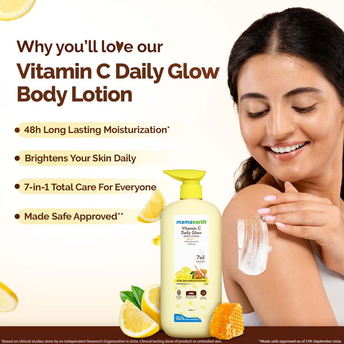 VITAMIN C DAILY GLOW BODY LOTION FOR SKIN BRIGHTENING 400ML