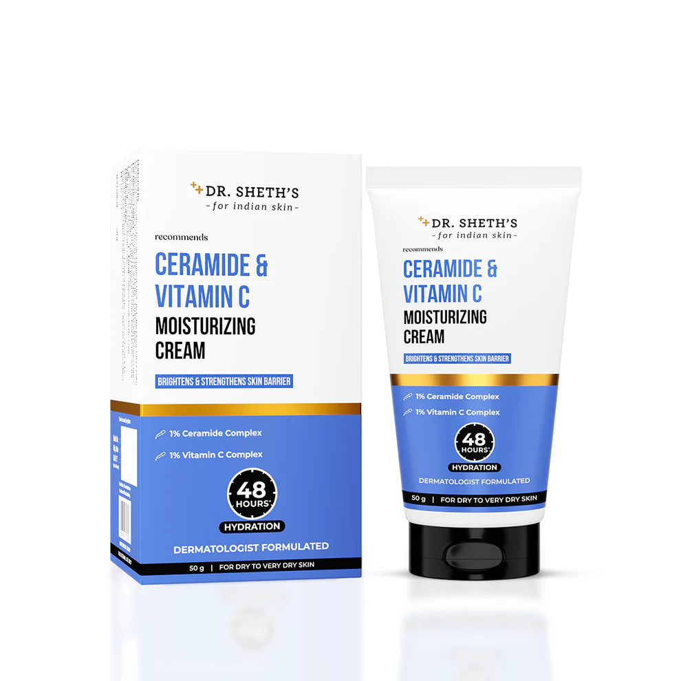CERAMIDE & VITAMIN C MOISTURIZING CREAM 50G