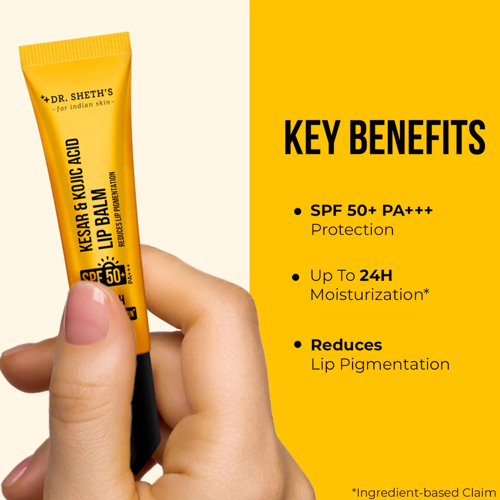 KESAR & KOJIC ACID LIP BALM 10G