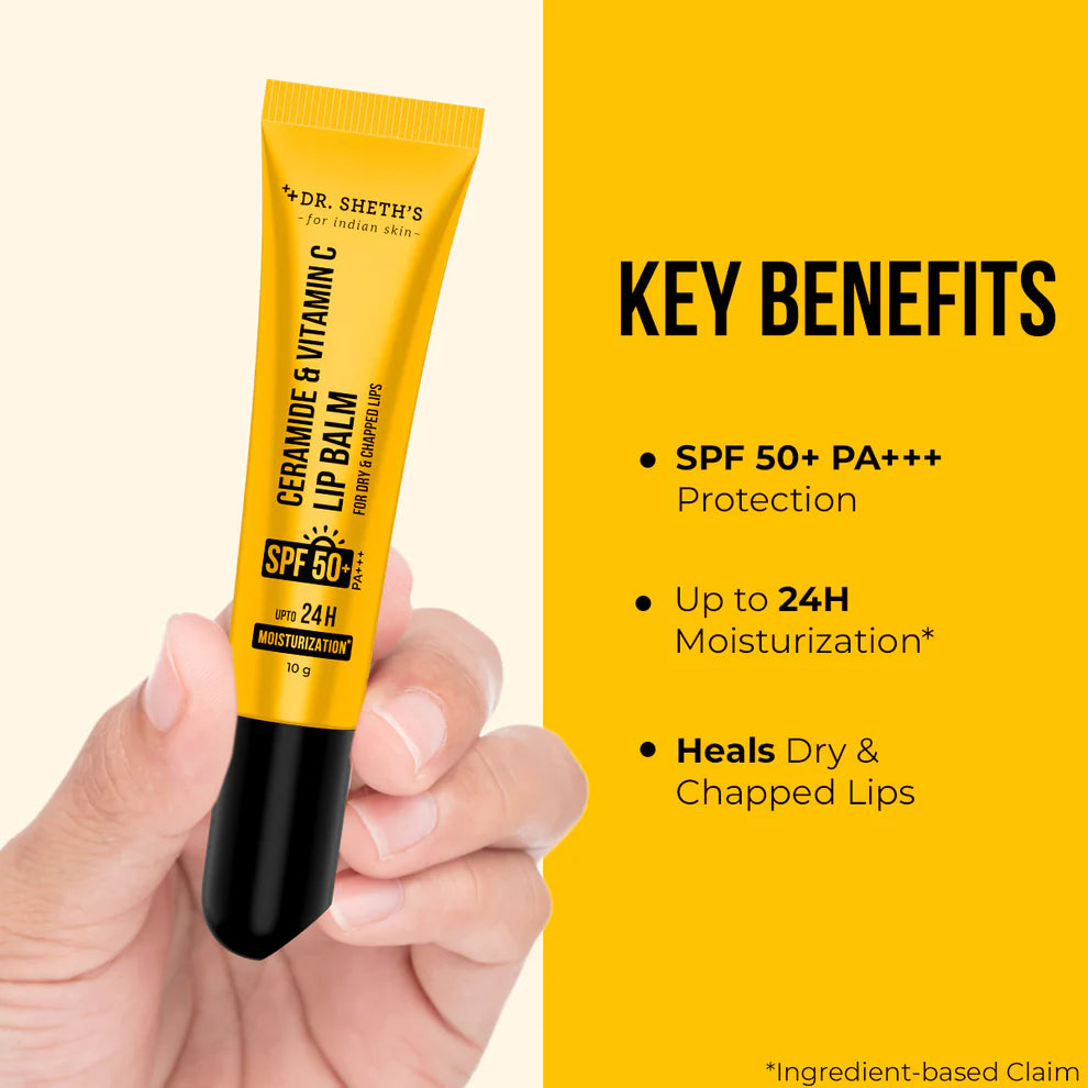 CERAMIDE & VITAMIN C LIP BALM 10G
