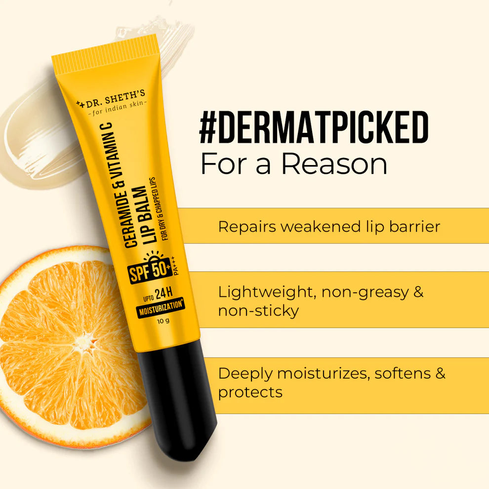 CERAMIDE & VITAMIN C LIP BALM 10G