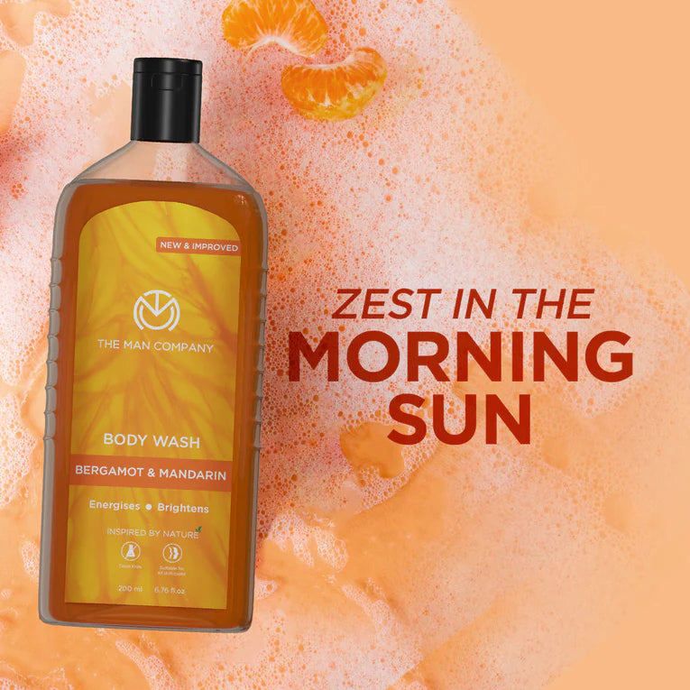 BODY WASH | BERGAMOT & MANDARIN 200ML