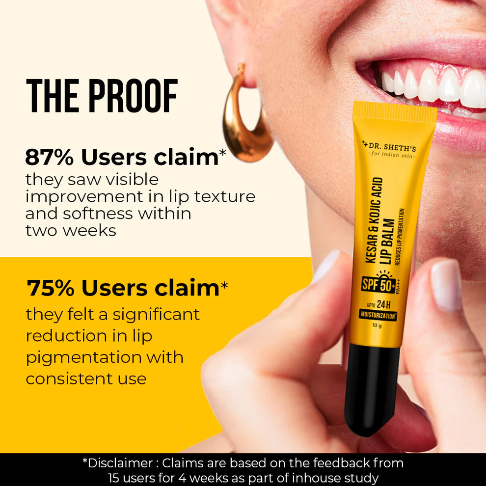 KESAR & KOJIC ACID LIP BALM 10G