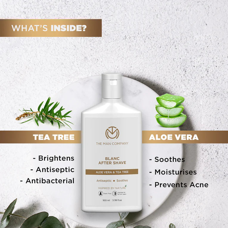 BLANC AFTER SHAVE | ALOE VERA & TEA TREE 100ML