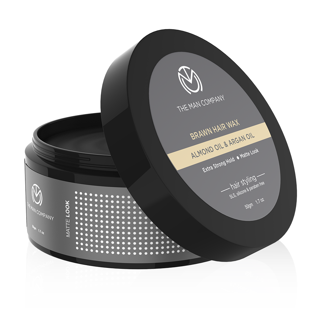 BRAWN HAIR WAX | ALMOND & ARGAN OIL 50G