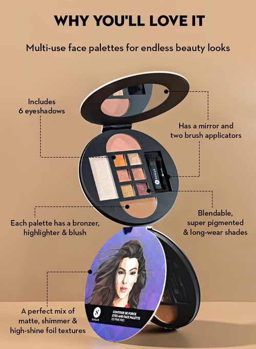 CONTOUR DE FORCE EYES AND FACE PALETTE