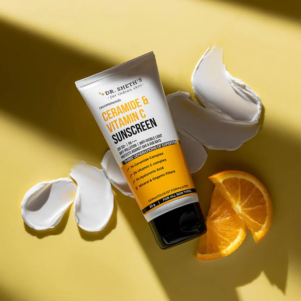 CERAMIDE & VITAMIN C SUNSCREEN 80GM