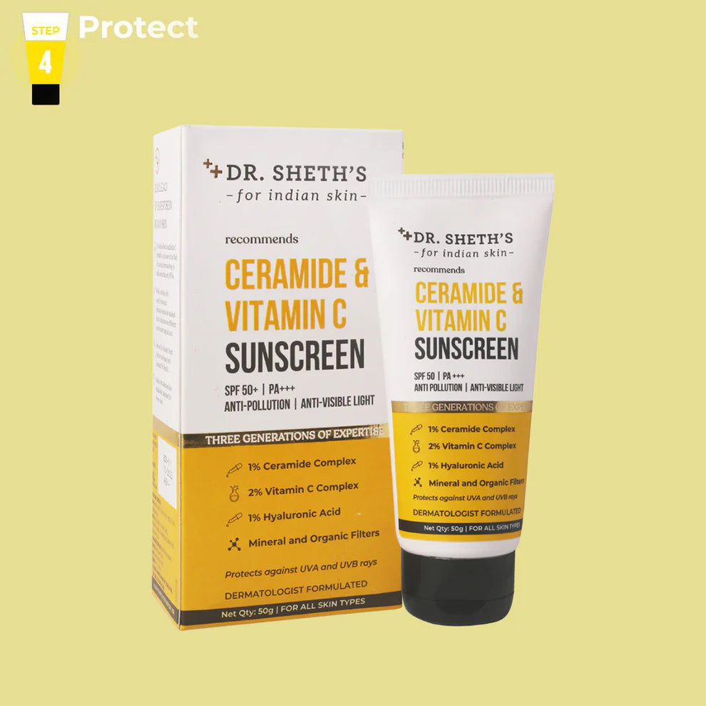 CERAMIDE & VITAMIN C SUNSCREEN 50G