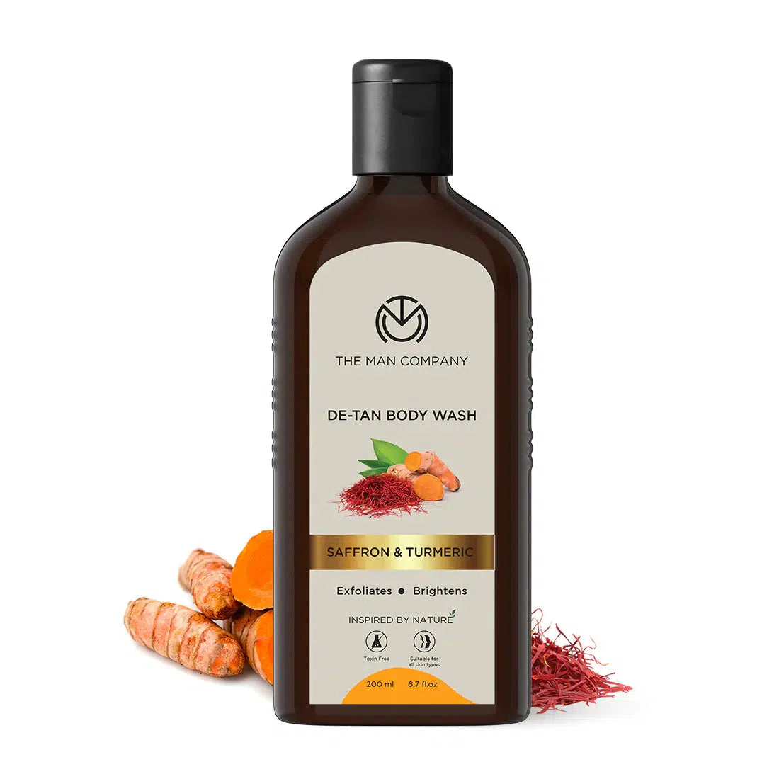 DE-TAN BODY WASH I SAFFRON & TURMERIC 200ML