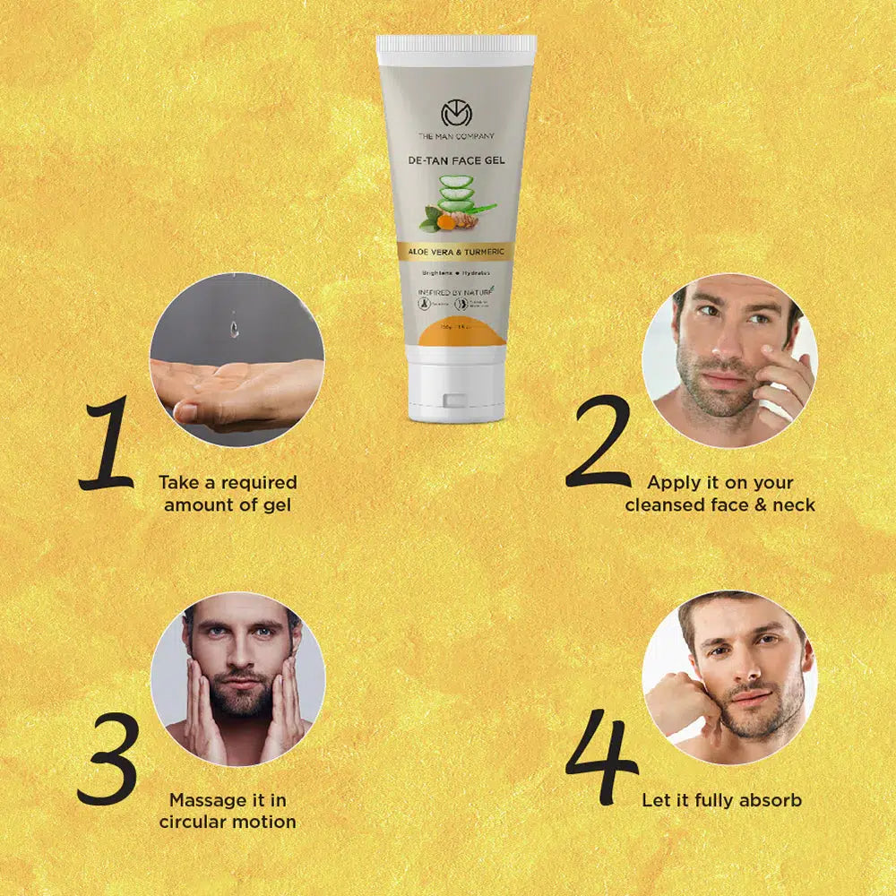 DE-TAN FACE GEL 100G