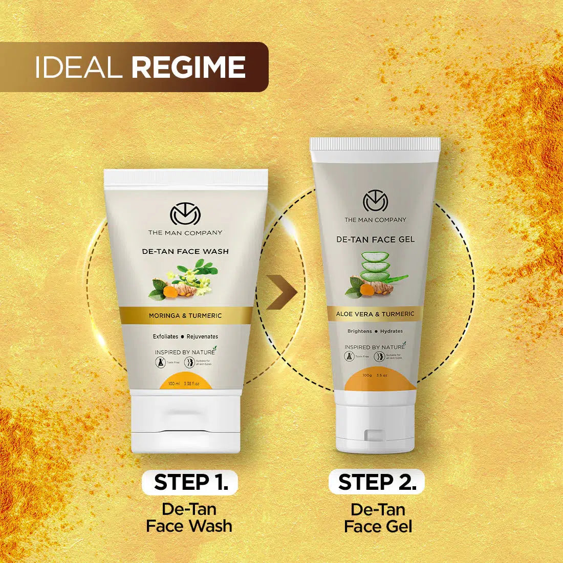 DE-TAN FACEWASH 100ML