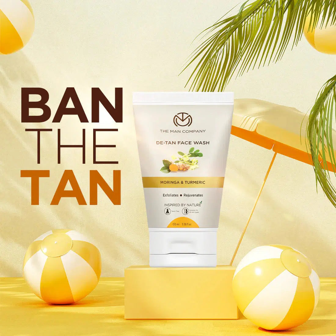 DE-TAN FACEWASH 100ML