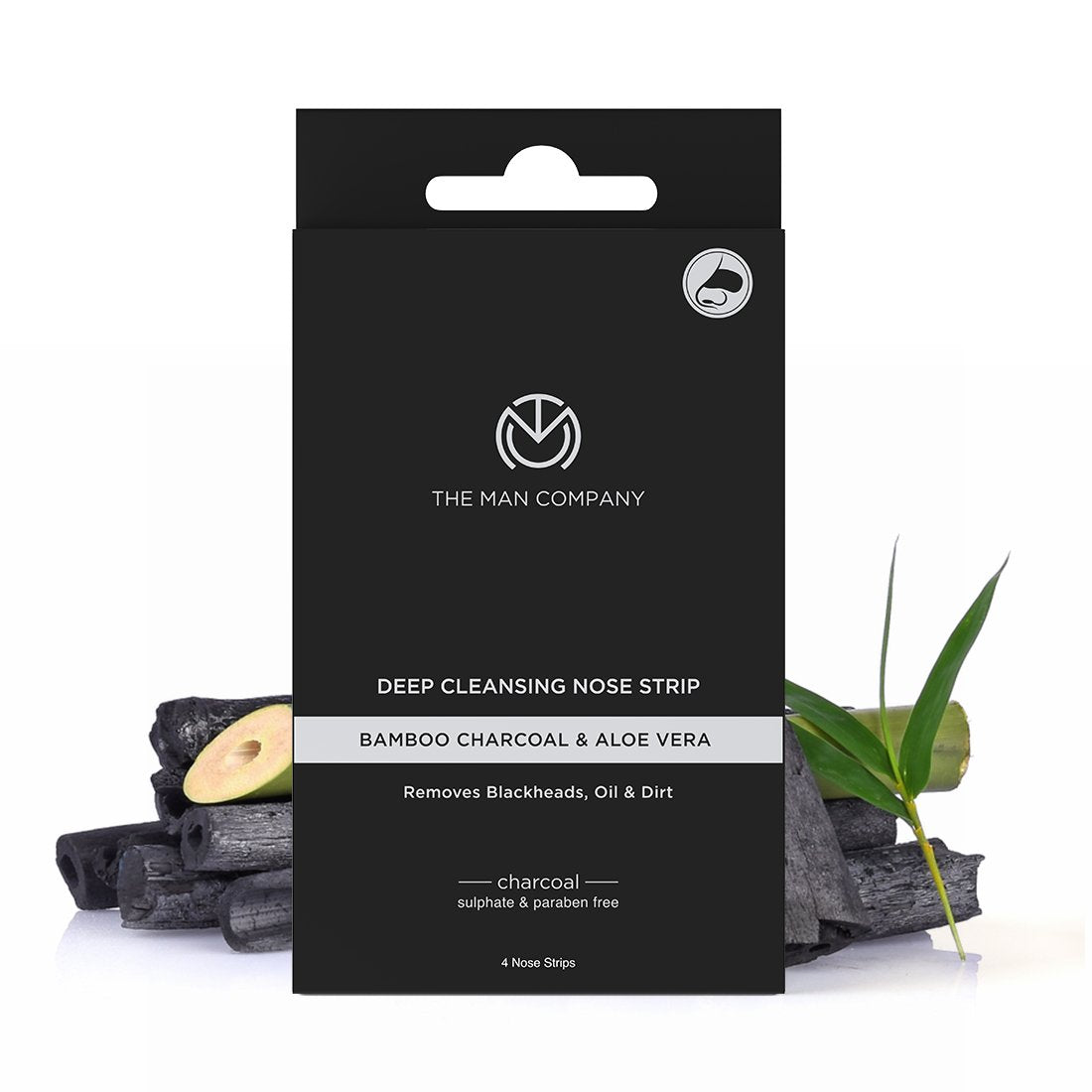 DEEP CLEANSING NOSE STRIP | BAMBOO CHARCOAL & ALOE VERA