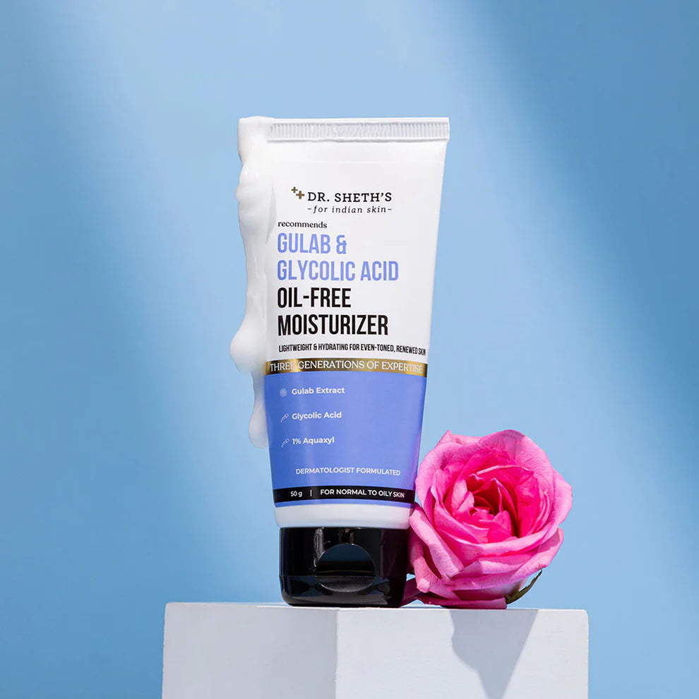GULAB & GLYCOLIC ACID OIL FREE MOISTURIZER 50G