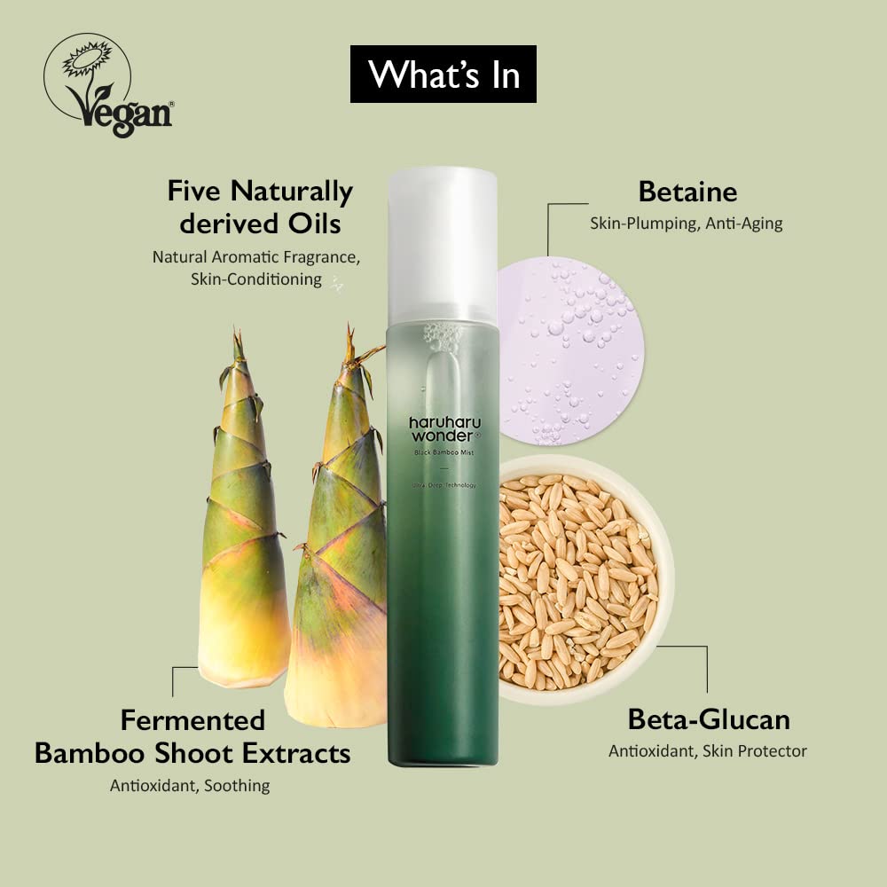HARUHARU WONDER BLACK BAMBOO MIST (150ML)