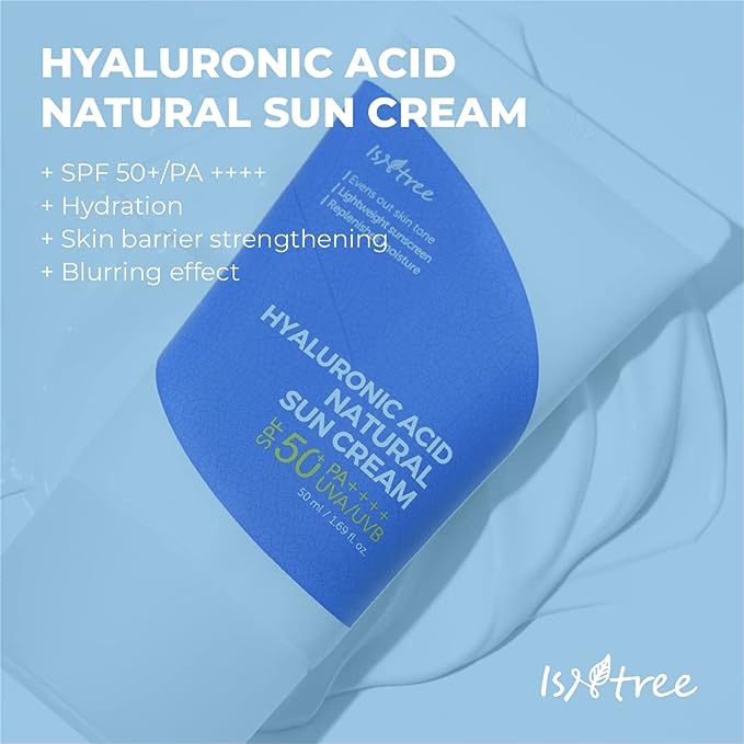 HYALURONIC ACID NATURAL SUN CREAM 50ML