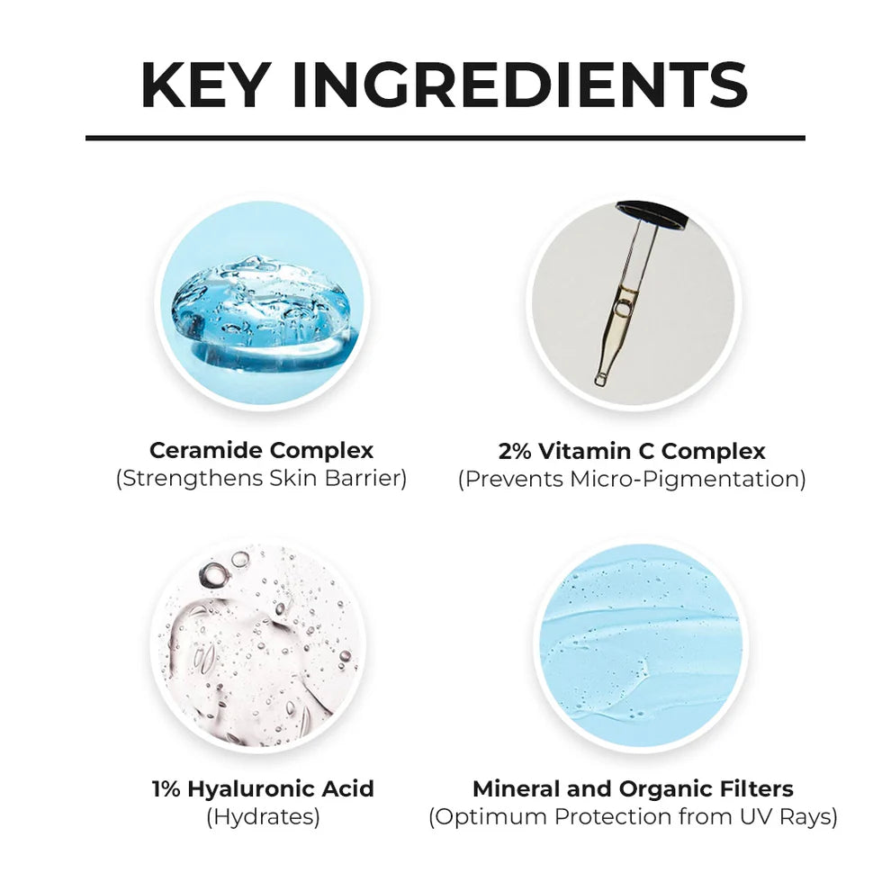 CERAMIDE & VITAMIN C SUNSCREEN 80GM