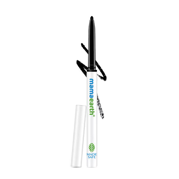 CHARCOAL BLACK LONG STAY KAJAL WITH VITAMIN C & CHAMOMILE FOR 11-HOUR SMUDGE-FREE STAY