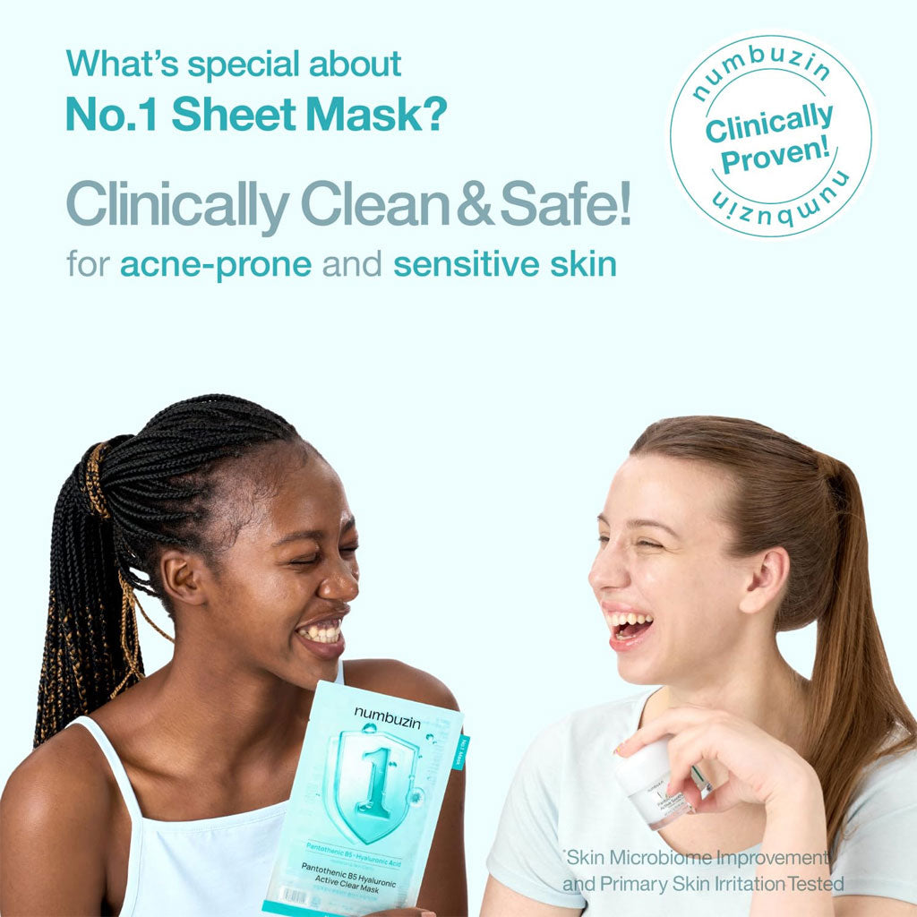 Numbuzin No.1 Pantothenic B5 Hyaluronic Active Clear Sheet Mask 26ml — photo 3