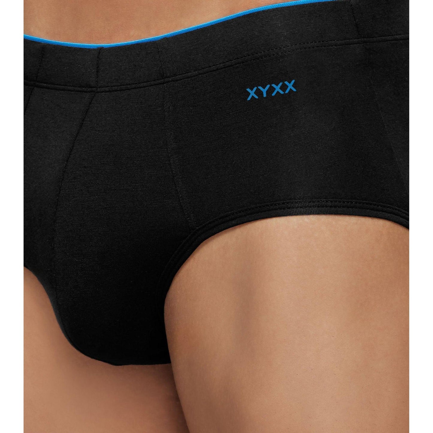 PACK OF 2 TENCEL™ BRIEFS - : UNO GRAPHITE GREY / BLACK KNIGHT
