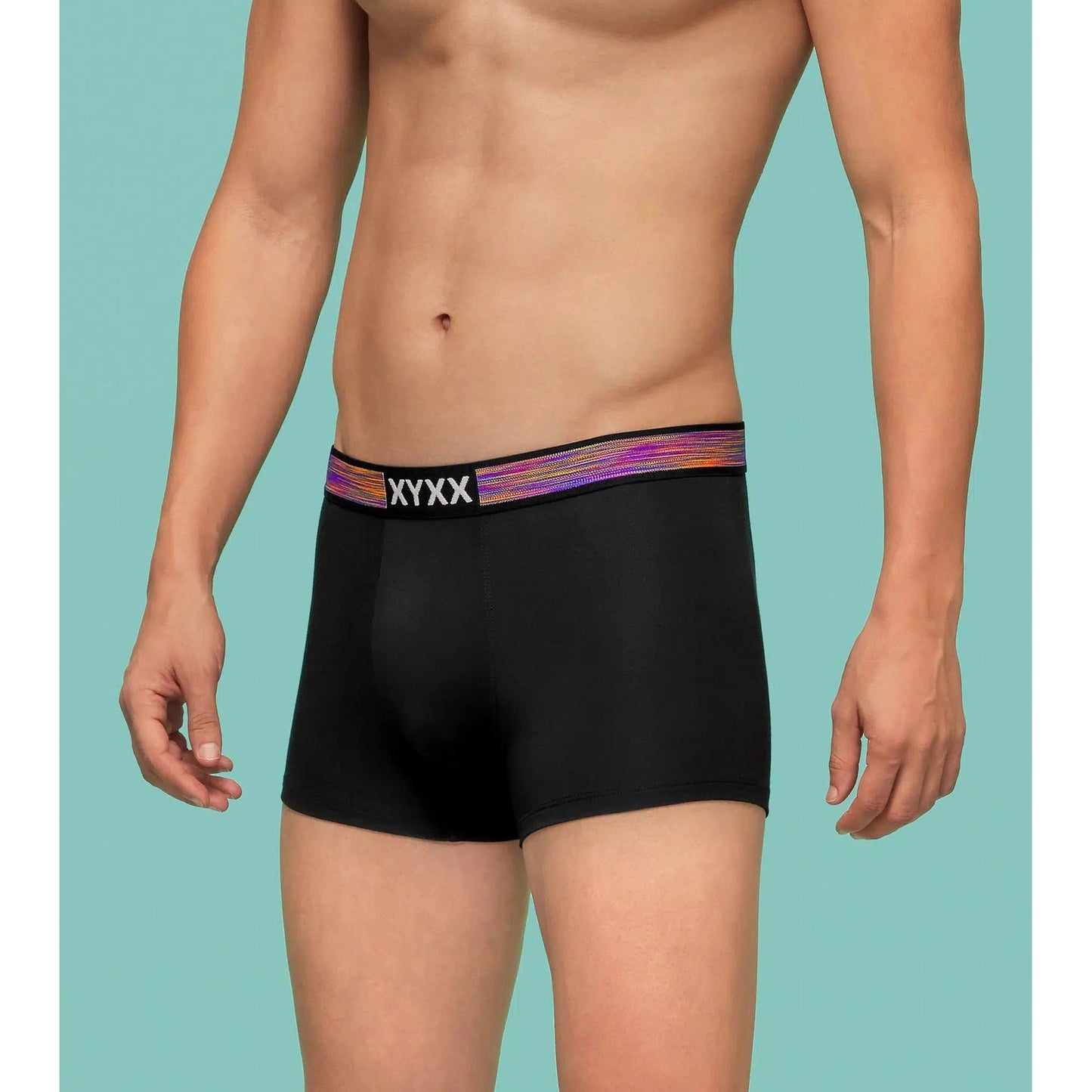 PACK OF 2 TENCEL™ TRUNKS- : HUES BLACK KNIGHT / URBAN BLACK
