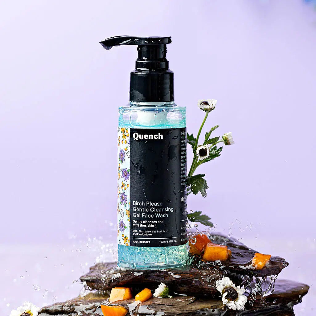 QUENCH BIRCH PLEASE GENTLE CLEANSING GEL FACE WASH