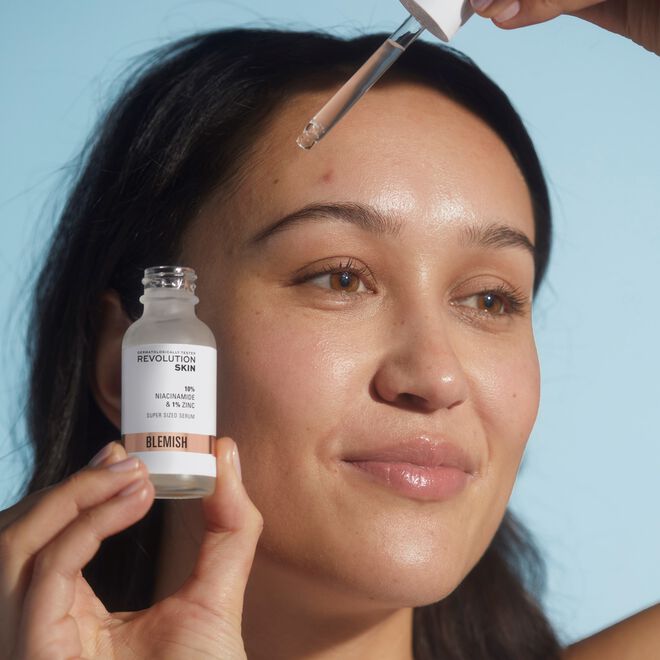 REV SKIN 10% NIACINAMIDE + 1% ZINC BLEMISH & PORE REFINING SERUM SUPER SIZED