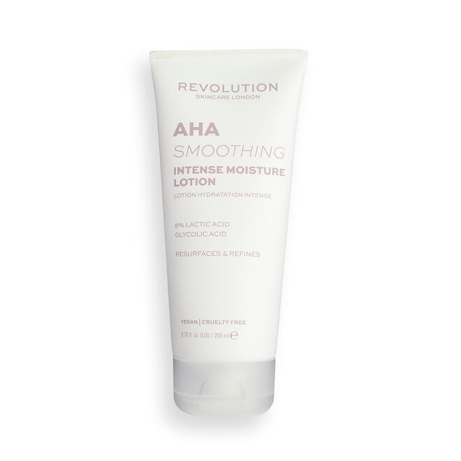 REVOLUTION BODY SKINCARE AHA (SMOOTHING) INTENSE MOISTURE LOTION
