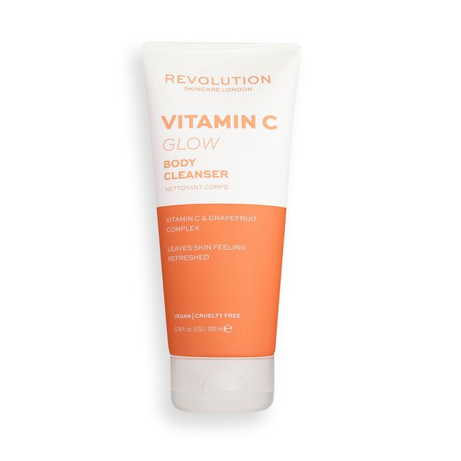 REVOLUTION BODY SKINCARE VIT C (GLOW) BODY CLEANSER