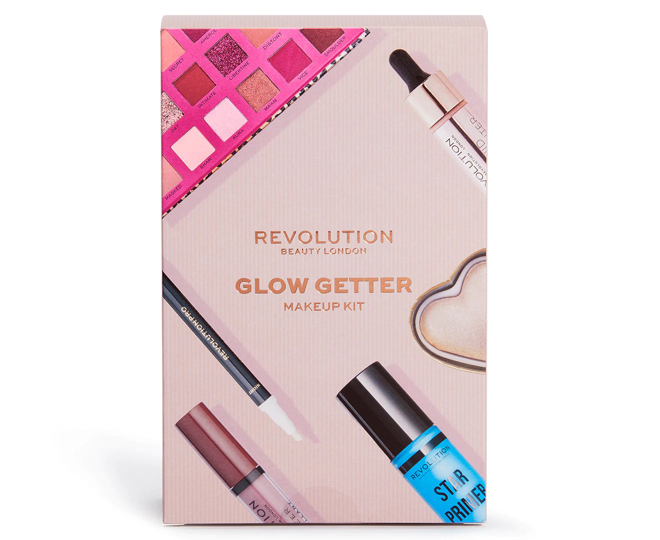 REVOLUTION GLOW GETTER MAKEUP KIT