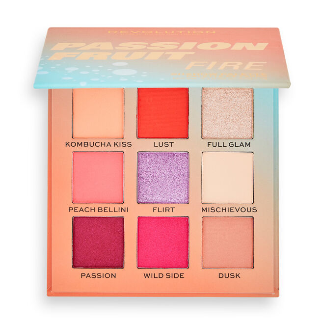 REVOLUTION HOT SHOT PASSION FIRE SHADOW PALETTE