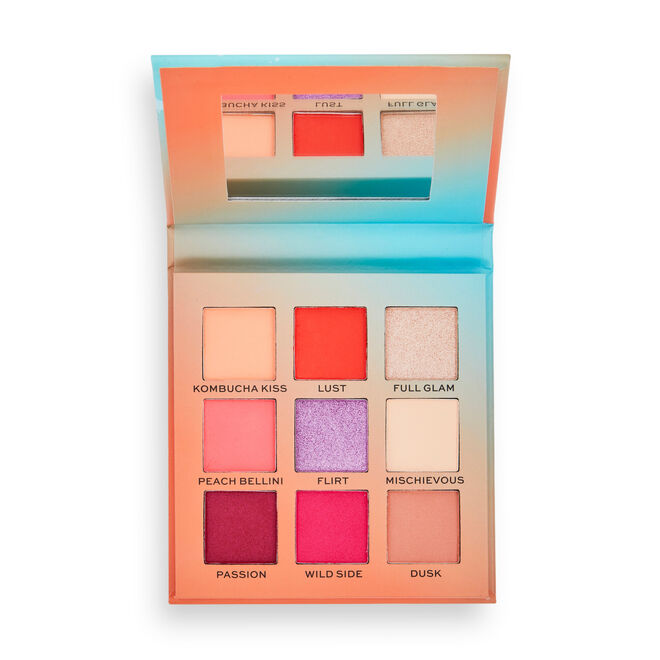 REVOLUTION HOT SHOT PASSION FIRE SHADOW PALETTE