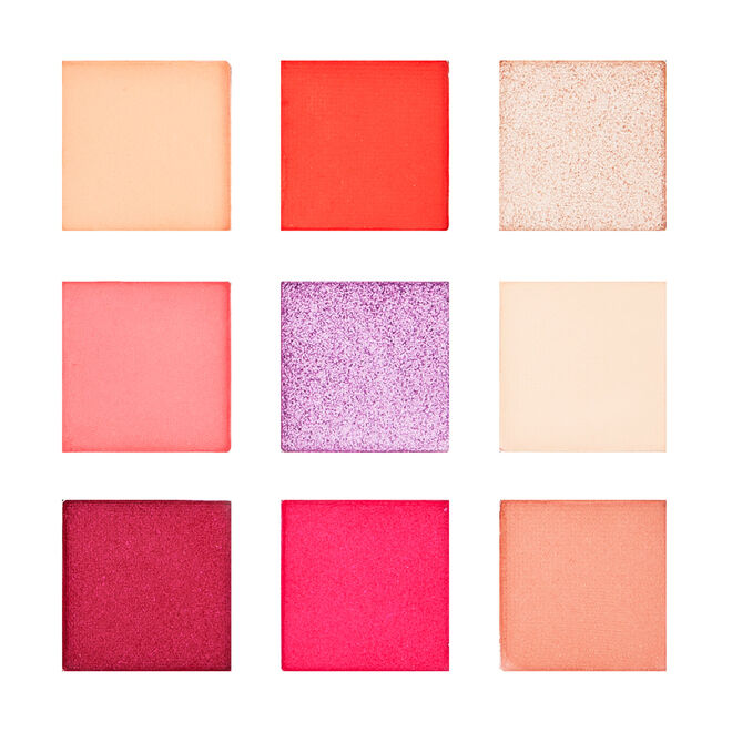 REVOLUTION HOT SHOT PASSION FIRE SHADOW PALETTE