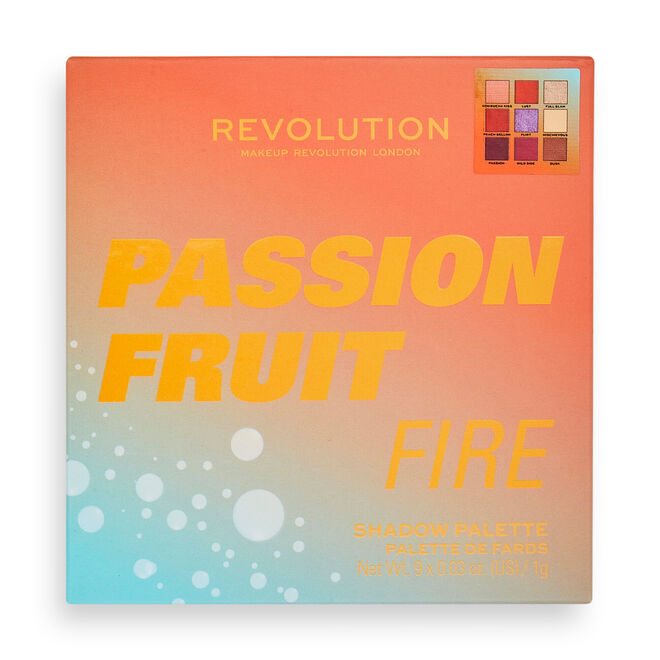 REVOLUTION HOT SHOT PASSION FIRE SHADOW PALETTE
