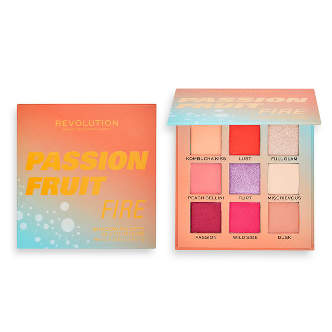 REVOLUTION HOT SHOT PASSION FIRE SHADOW PALETTE