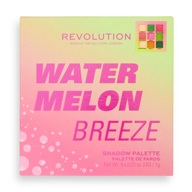 REVOLUTION HOT SHOT WATERMELON BREEZE SHADOW PALETTE