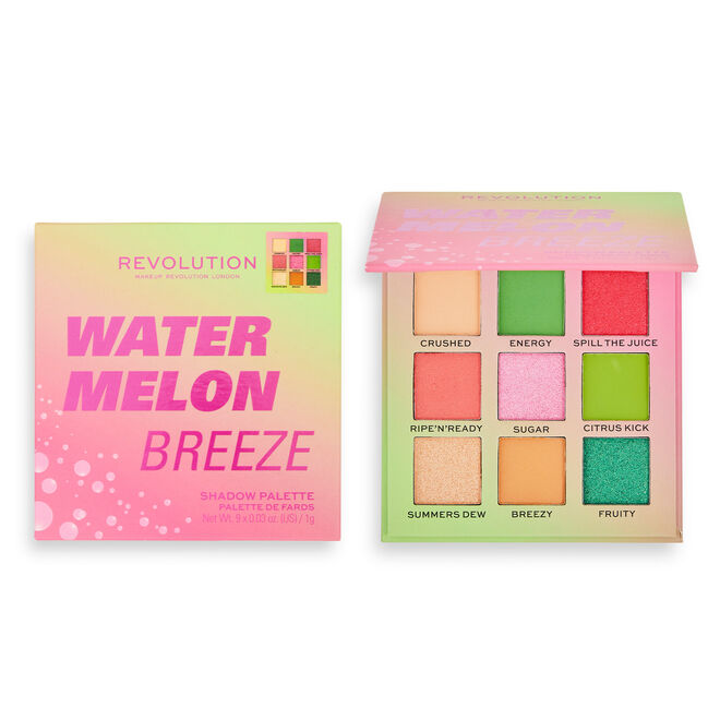 REVOLUTION HOT SHOT WATERMELON BREEZE SHADOW PALETTE