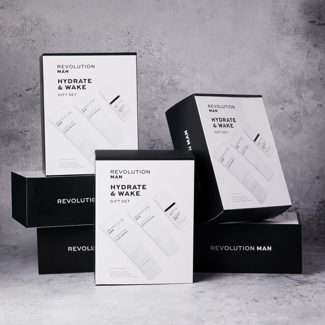 REVOLUTION MAN HYDRATE & WAKE GIFT SET