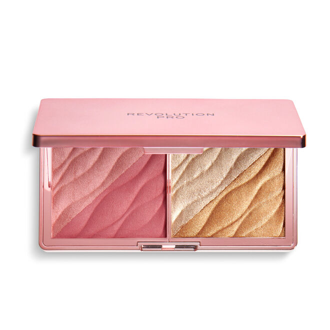REVOLUTION PRO ETERNAL ROSE CHEEK PALETTE PINK LUST