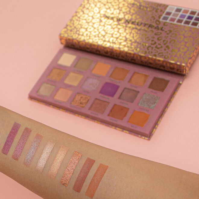 REVOLUTION PRO NEW NEUTRAL SHADOW PALETTE ROMANCE